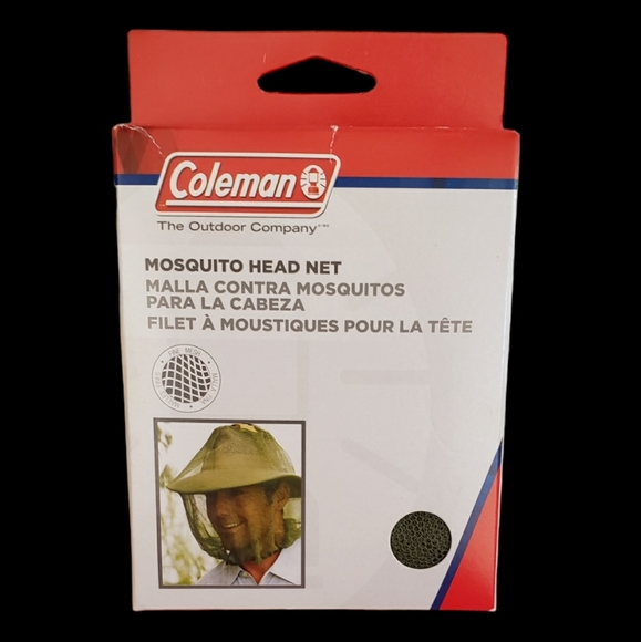 Coleman Mosquito/Small Bugs Head Net, Great For Camping Or Outdoors!, New - Picture 3 of 3